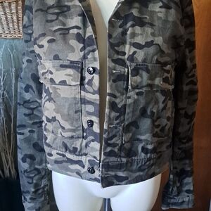 LuLaRoe Camouflage Utility Jacket